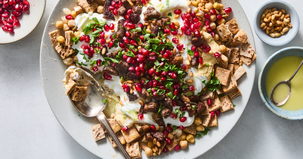 Eggplant Fatteh: A Middle Eastern Delight That Elevates Leftovers