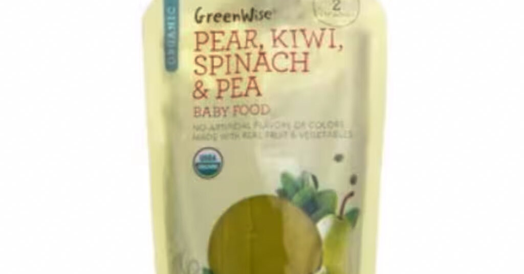 Publix Recalls Baby Food Pouches Due to Lead Contamination Concerns